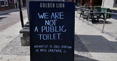 Pub sparks debate with zero tolerance toilet policy