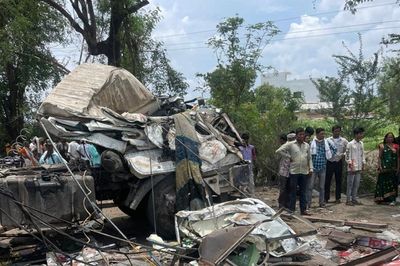 Maharashtra: 10 people killed, above 20 injured after container hits several vehicles in Dhule