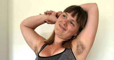 'I'm trolled for my 'gross' hairy pits but they make me feel liberated'