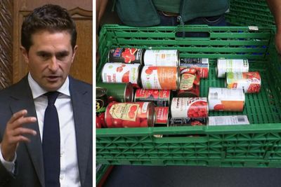 Food bank use is a ‘personal decision’, says Tory minister