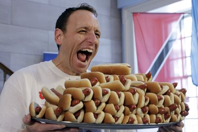52 Major League Eating records that belong to Joey Chestnut