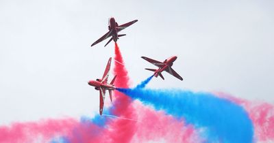 Exact time Edinburgh to get flypast from Red Arrows for King Charles visit