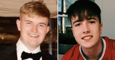 Two friends who died on holiday may have had drinks spiked as classmates return home