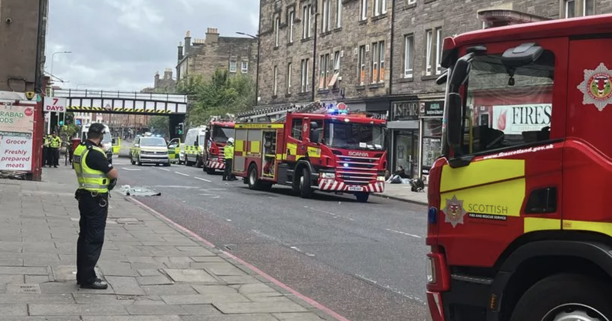 Edinburgh fire sees huge emergency service response as…