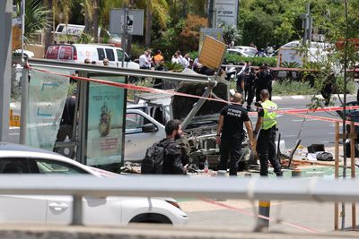 At least 7 hurt in Tel Aviv car-ramming and stabbing attack