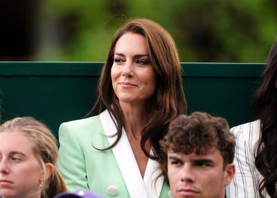 Princess of Wales arrives at Wimbledon for second day of tournament