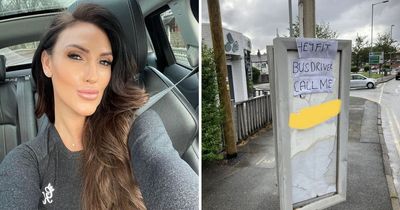 Woman behind mystery note urging 'fit bus driver' to call her comes forward