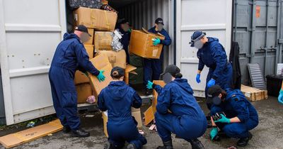 Police seize £87million of counterfeit goods - the largest ever bust in the UK