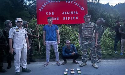 Assam Rifles apprehends one person with heroin worth Rs 1.1 cr in Cachar
