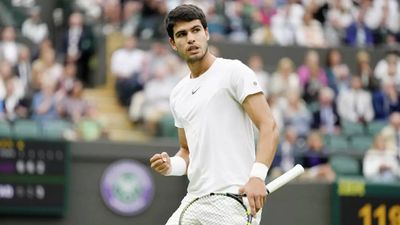 Carlos Alcaraz blasts past Jeremy Chardy to enter Wimbledon second round