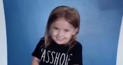 Mum left red-faced after daughter's school photograph turns out 'very wrong'