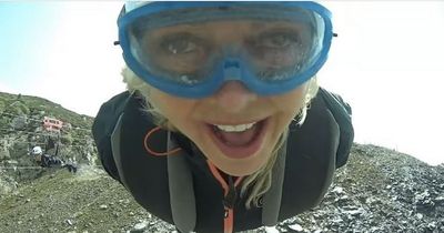 Carol Vorderman says she 'loves a scream' as she shares video from Welsh attraction