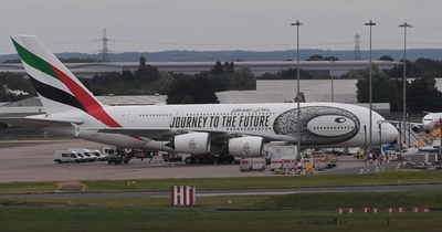 Plane 'catches fire' at UK airport as emergency crews rush onto runway