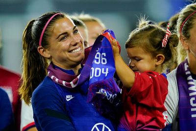 Now a mom, Alex Morgan is riding a Wave heading into her fourth Women's World Cup