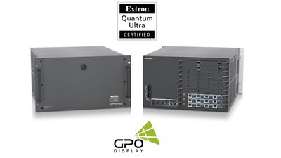 Extron's GPO NEX-Series Video Wall Displays Achieve Quantum Ultra Certification