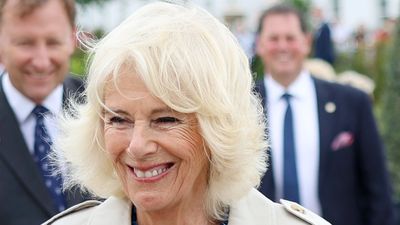 Queen Camilla brings back Queen Elizabeth’s modern must-have accessory in Scotland and she’s making it work for her!