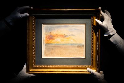 Turner watercolour Sunrise Over The Sea sells for more than £1m