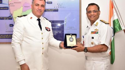 Lebanese military delegation in Kochi