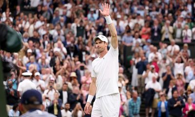 Andy Murray strolls into Wimbledon second round but rain halts outer court matches