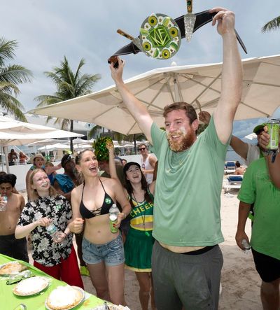 Iowa man wins Fourth of July Key Lime Pie Eating Championship in Florida Keys