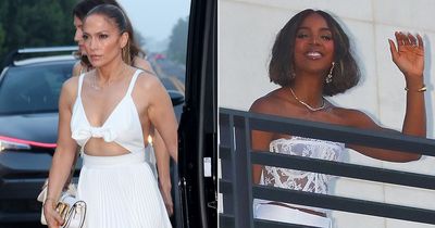 Jennifer Lopez and Kelly Rowland among huge list of stars at lavish Fourth of July bash