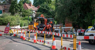 Busy Burton Joyce road closed for a month due to gas works but it's 'no big deal'