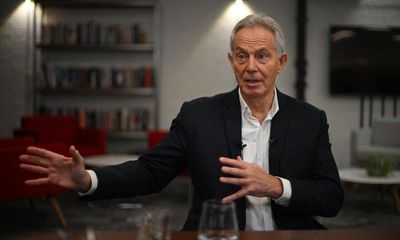 Tony Blair urges expanded role for private sector as NHS turns 75