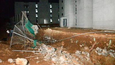 Three booked for wall collapse that killed five construction workers in Coimbatore