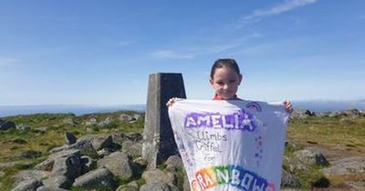 Dumfries youngster climbs Criffel for fundraising challenge