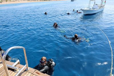 ‘Stereotypes are evolving’: female divers shake up conservative Jordan