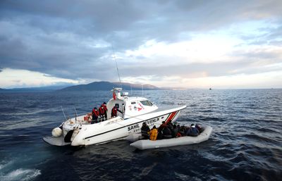 Survivors: ‘Greek coastguard was next to us when boat capsized’