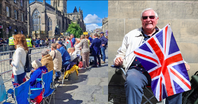 Crowds gather for King Charles' Scottish Coronation in Edinburgh