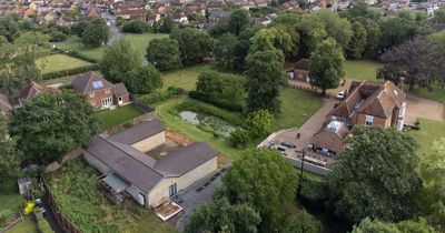 Aerial picture shows extent of building Captain Tom Moore's daughter ordered to demolish