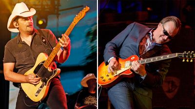 Joe Bonamassa and Brad Paisley exchange blues and country licks in this fiery onstage guitar duel for Nashville’s 4th of July celebrations