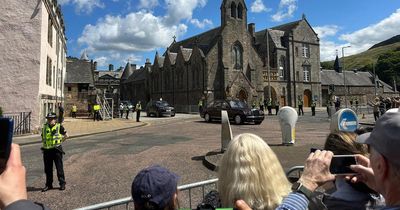 King Charles leaves Edinburgh's Holyrood Palace to receive Scotland's crown jewels