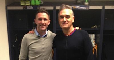 Morrissey wears Maccabi Tel Aviv jersey during gig as cousin Robbie Keane takes manager job