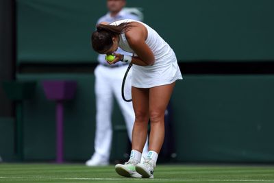 Jodie Burrage has Centre Court debut to forget against Daria Kasatkina