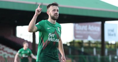 Conor McMenamin poised to leave Glentoran as St Mirren 'agree deal' for striker