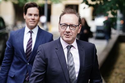 Kevin Spacey grabbed man ‘like a cobra’ while making crude comments, court told