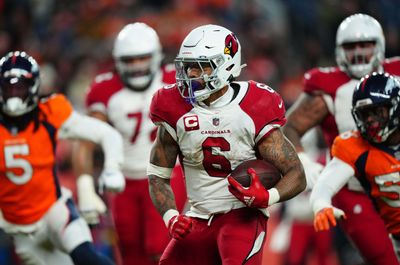 Cardinals RB James Conner ranked in the middle of pack for fantasy football