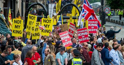 Two arrested on Edinburgh's Royal Mile after 'trying to climb barriers at King's Scottish Coronation'