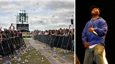 Remembering the crazy time 50 Cent got bottled off stage in 20 minutes at Reading Festival