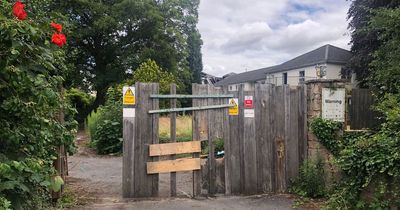 Neighbour's daily nightmare as trespassers seen partying on balcony of derelict building