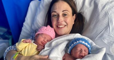 Three sets of twins arrive at Ulster Hospital as NHS marks 75th anniversary