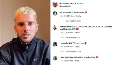 Kai Havertz appears to mock Mason Mount over Englishman's goodbye message to Chelsea fans