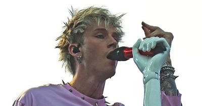 Machine Gun Kelly punches fan in face at Roch Werchter festival mid-concert