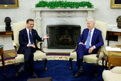 Biden ‘anxiously looking forward’ to Sweden joining NATO