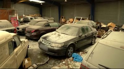 Tour An Abandoned Saab Dealership With Over 20 Forgotten Cars