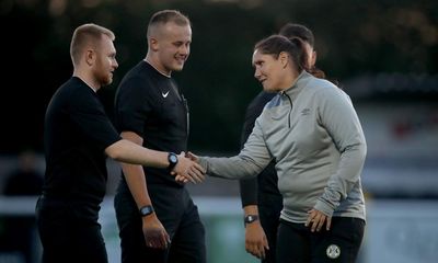 Hannah Dingley makes history with first game in charge of Forest Green