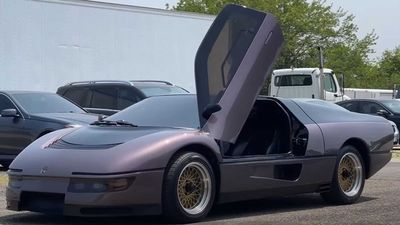 Dodge Turbo Interceptor From The Wraith Built On Porsche Boxster Chassis